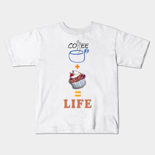 Coffee & Muffin - Life Kids T-Shirt